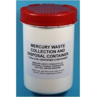 Waste Container UN-Certfied 1 litre with mercury vapour suppressant
